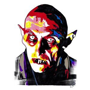 Nosferatu Vampire Horror Poster Print Wall Art 18x24